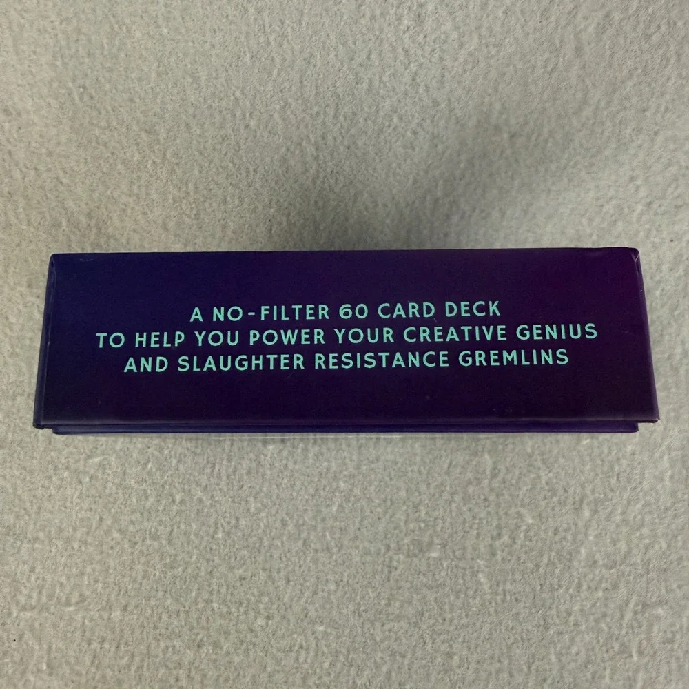 Rage Create Sweet-Ass Affirmations Motivation Card Deck 60 Cards Heath Armstrong